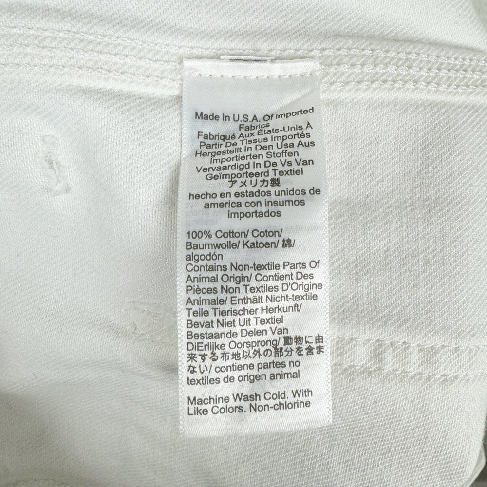 J. Crew Point Sur Wide-Leg Carpenter Jeans White Size 29 NWT - Picture 10 of 10